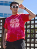 Shop the Irish Clover Made In Drinks Tie-Dye Crystal Men's T-Shirt | Fashionable and Comfortable Sensual Secret Boutique