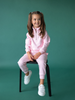 Peony Pink - Ribbed Cotton Fleece Tracksuits for Boys and Girls Sensual Secret Boutique