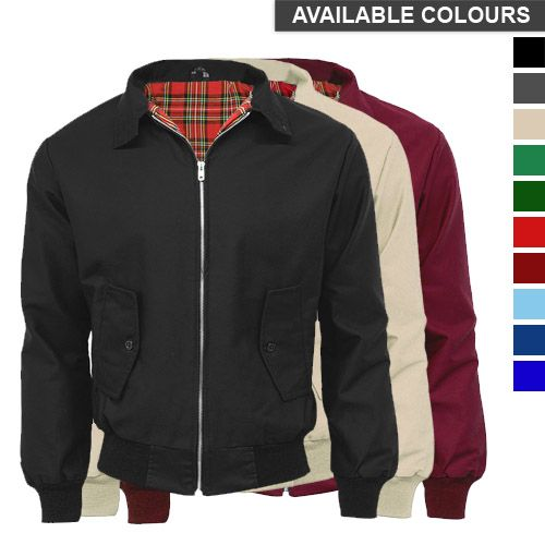 Classic Harrington Jackets - High Quality, Made in the UK Sensual Secret Boutique