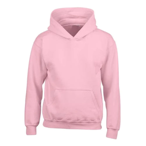 Kids Urban Road Plain Hoodie - Soft Premium Feel, Double Lined Hood, Pouch Pocket Sensual Secret Boutique