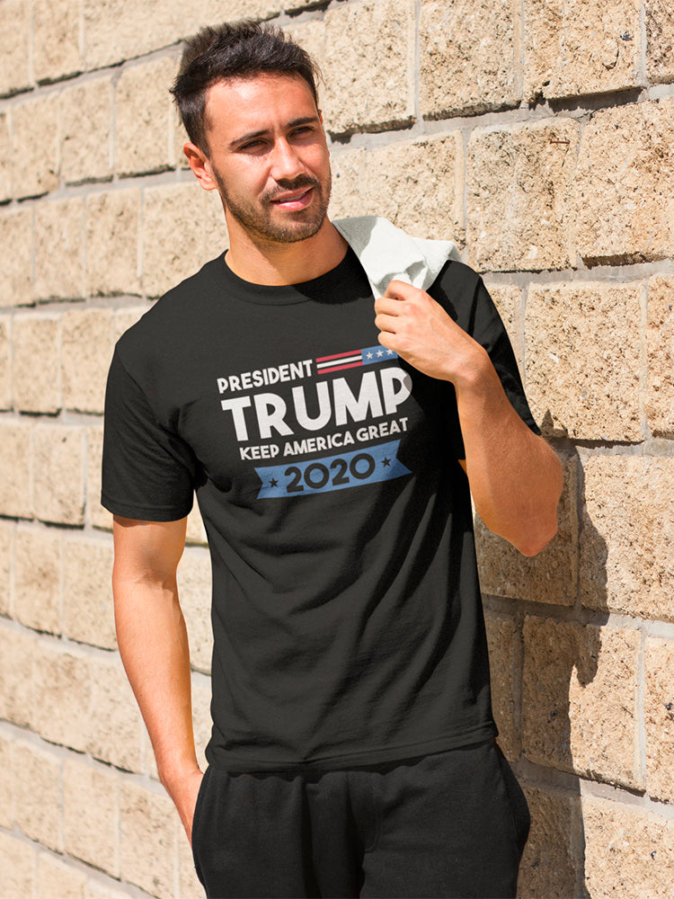 President Trump Keep America Men's T-Shirt | Show Your Support in Style Sensual Secret Boutique