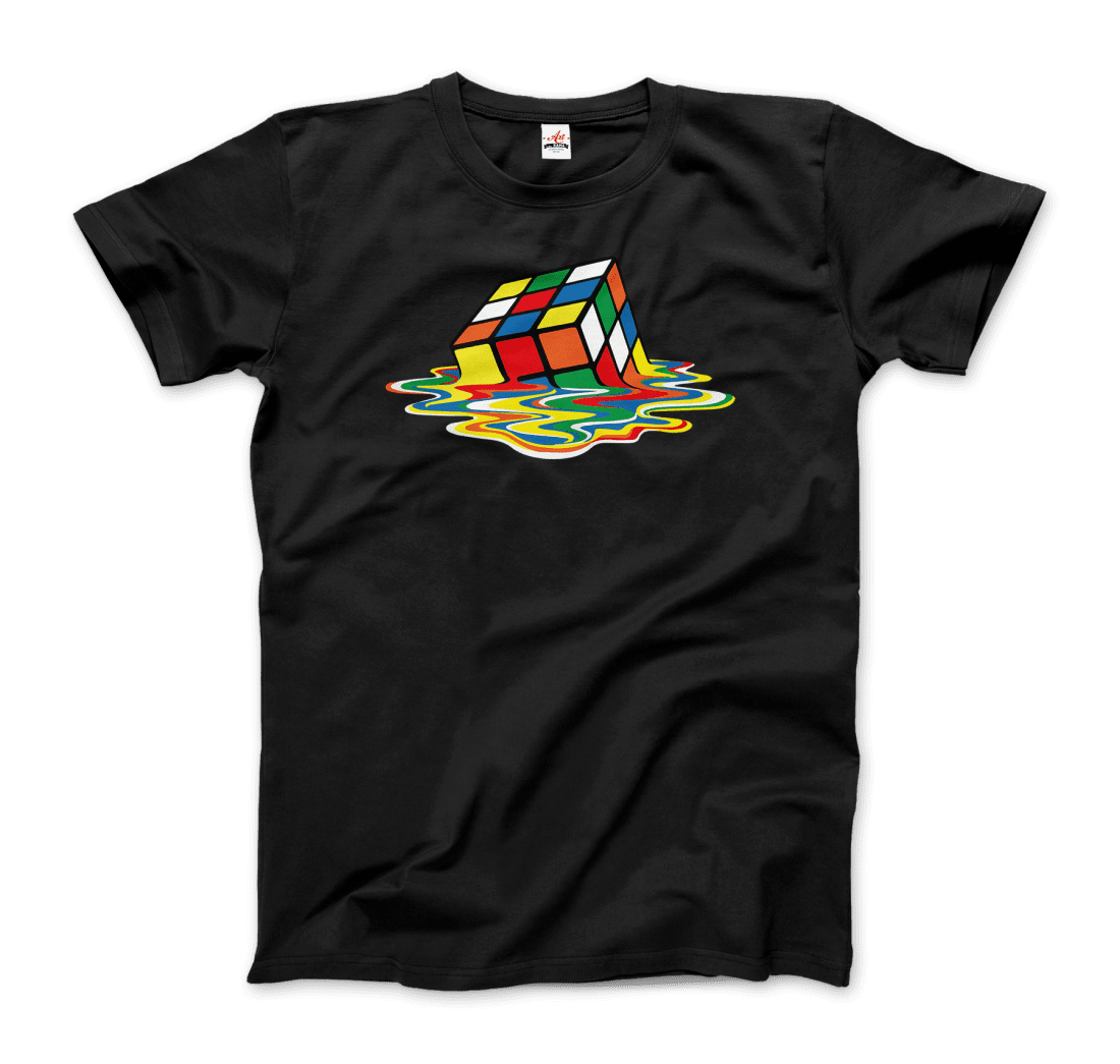 Rubick's Cube Melting T-Shirt | Sheldon Cooper's Tee Sensual Secret Boutique