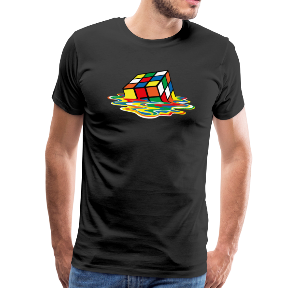 Rubick's Cube Melting T-Shirt | Sheldon Cooper's Tee Sensual Secret Boutique