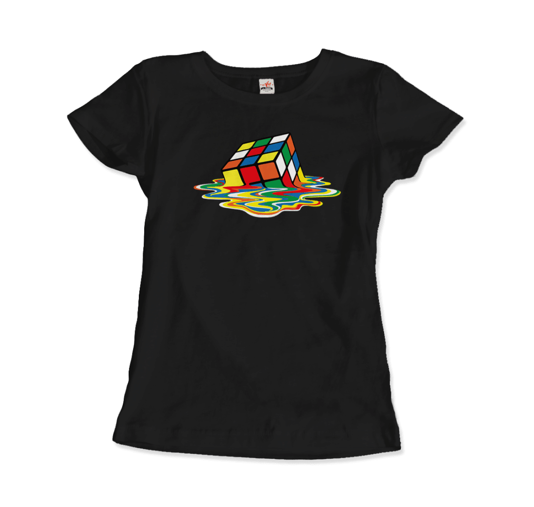 Rubick's Cube Melting T-Shirt | Sheldon Cooper's Tee Sensual Secret Boutique