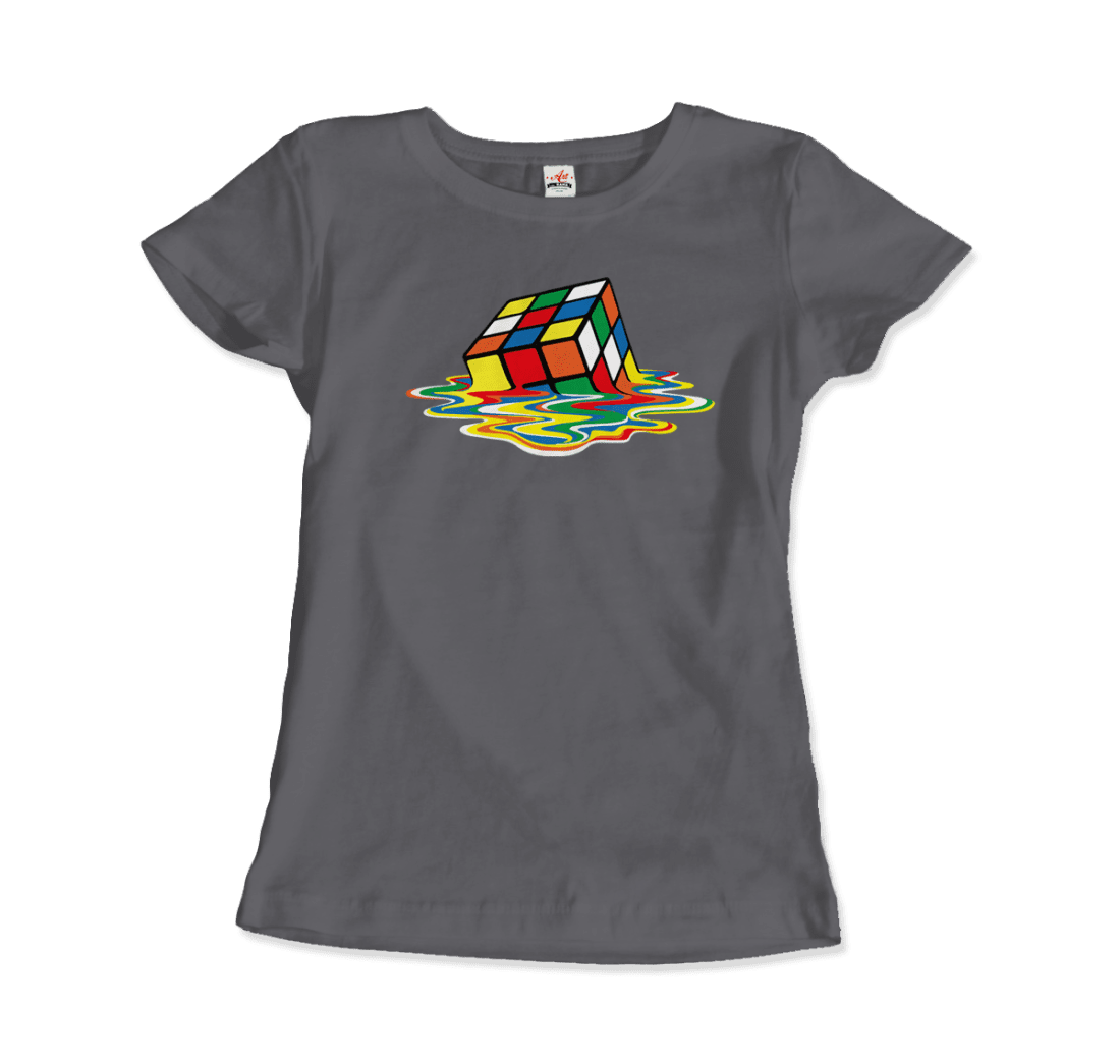 Rubick's Cube Melting T-Shirt | Sheldon Cooper's Tee Sensual Secret Boutique