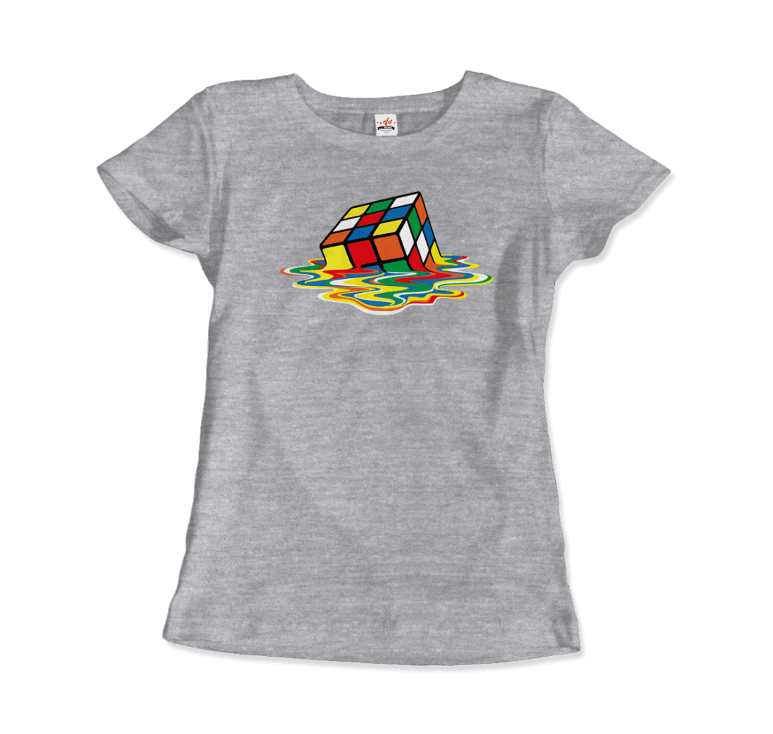 Rubick's Cube Melting T-Shirt | Sheldon Cooper's Tee Sensual Secret Boutique