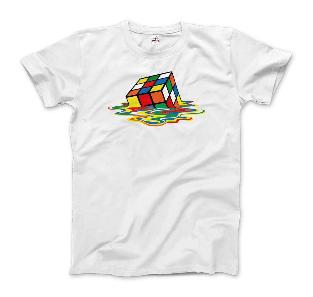 Rubick's Cube Melting T-Shirt | Sheldon Cooper's Tee Sensual Secret Boutique