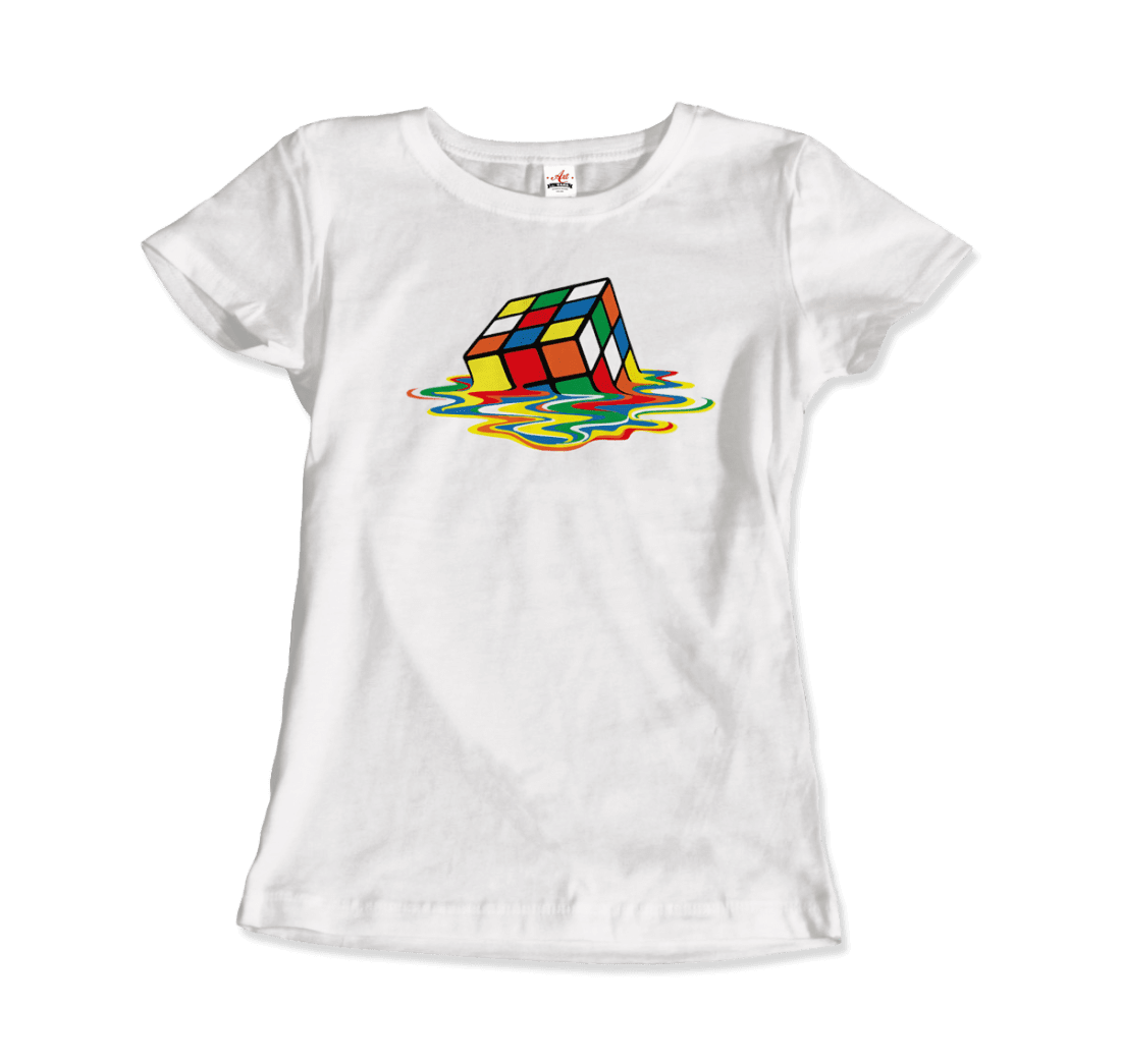 Rubick's Cube Melting T-Shirt | Sheldon Cooper's Tee Sensual Secret Boutique