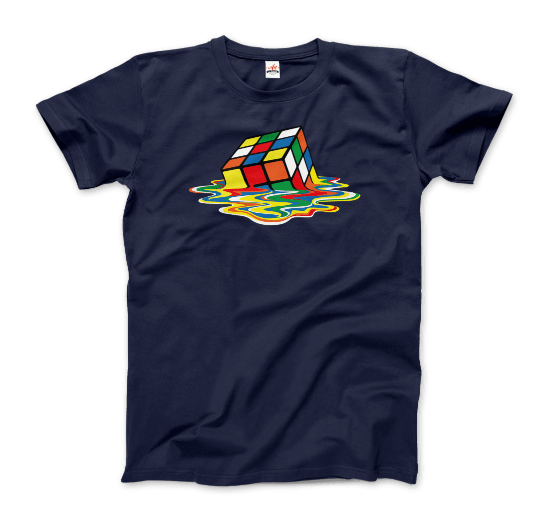 Rubick's Cube Melting T-Shirt | Sheldon Cooper's Tee Sensual Secret Boutique