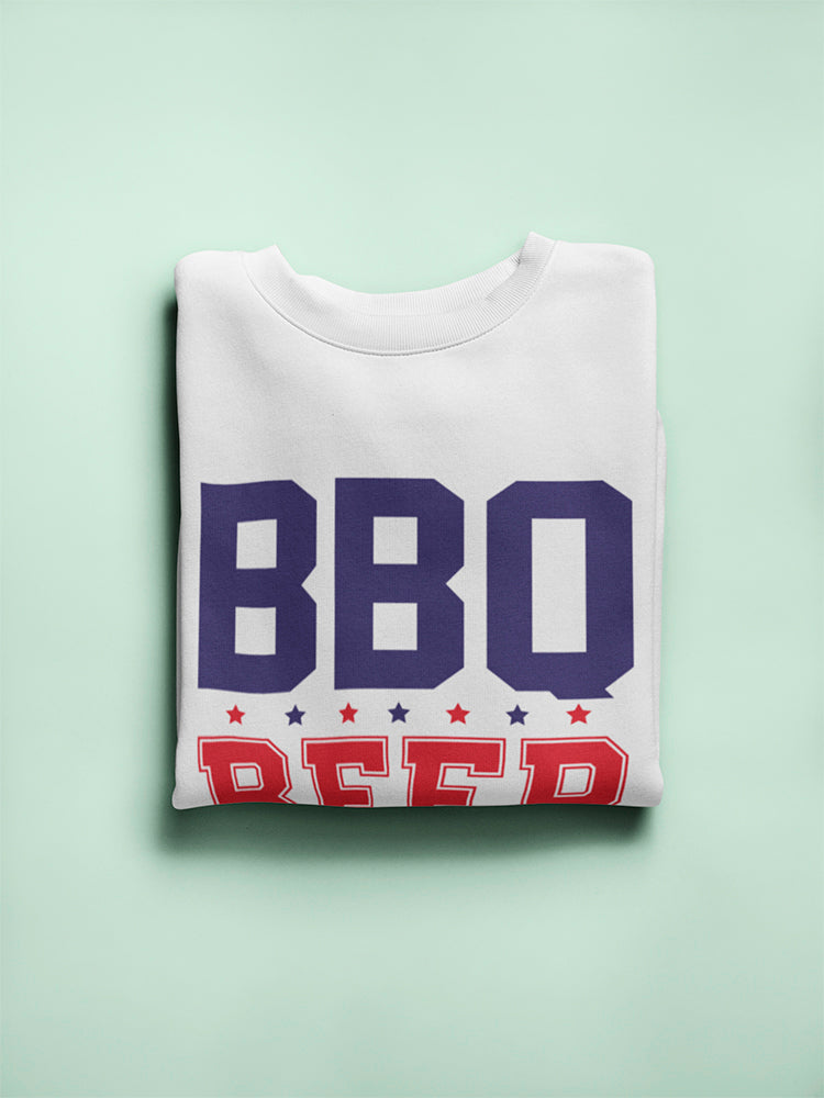 Bbq Beer And Freedom Men's Sweatshirt - Comfortable and Stylish | Buy Online Sensual Secret Boutique