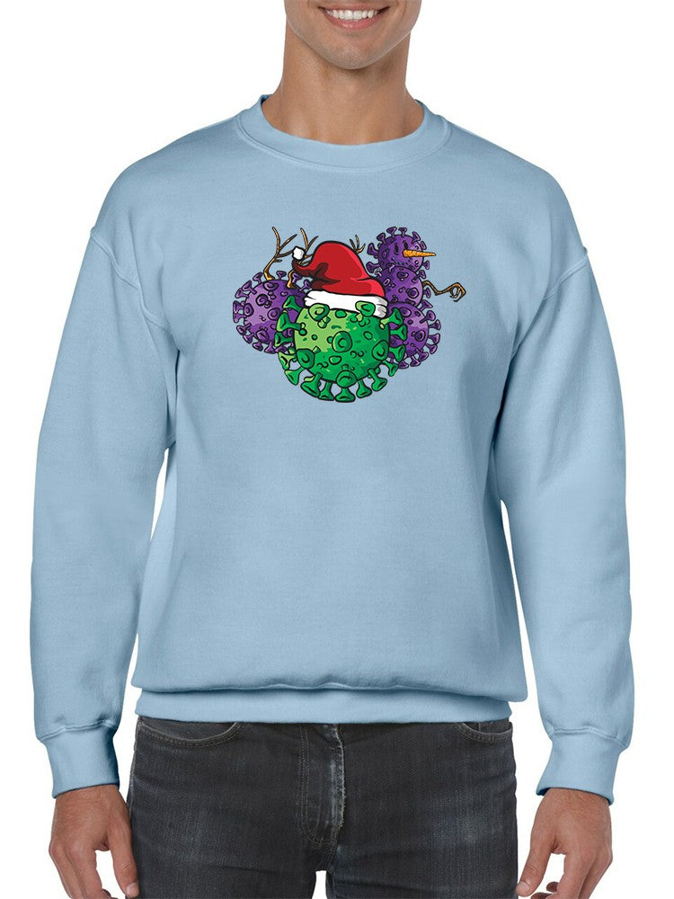 Christmas Virus Men's Apparel - Stay Comfortable and Festive! | Smartprints Sensual Secret Boutique