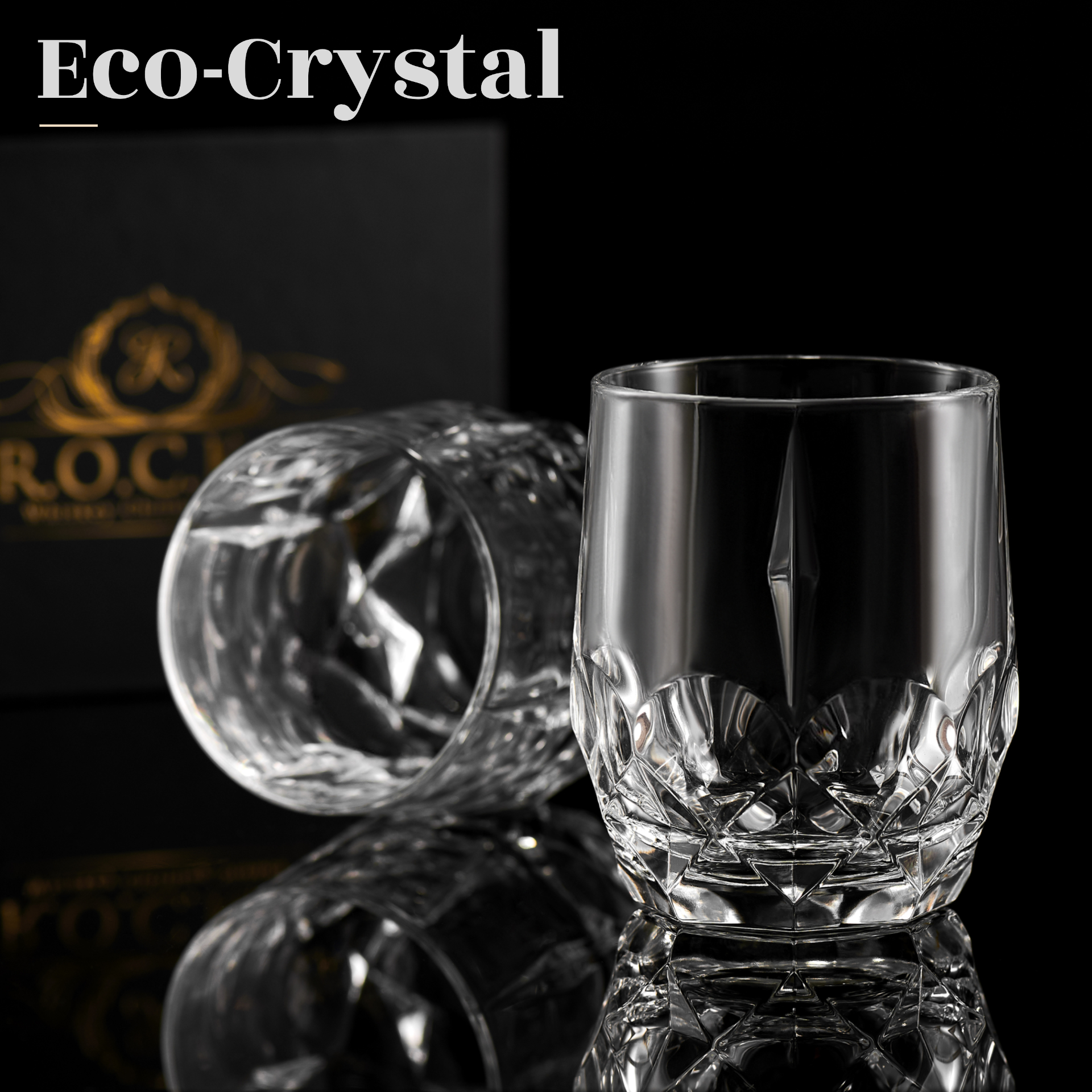 The Eco-Crystal Collection - Iconic Glass Edition | Sustainable Luxury Glassware Sensual Secret Boutique