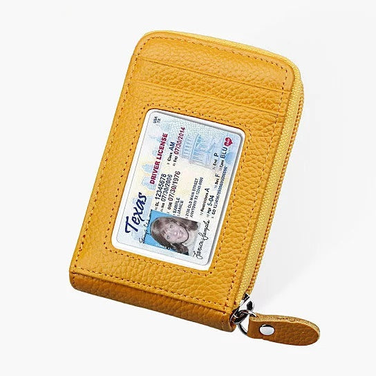 Zip Vault RFID Blocker Card Holder And Wallet - Protect Your Cards from RFID Scanners Sensual Secret Boutique