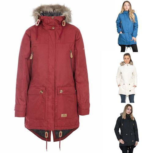 Trespass Clea Waterproof Parka Jacket Sensual Secret Boutique