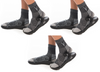 3 Pairs Charcoal Grey Wool Split Toe Tabi Socks for Hiking or Casual Sensual Secret Boutique