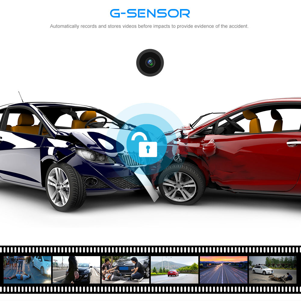 Black Box Dash Cam 1080P G-Sensor Looping Car Camera - Clear Recording, G-Sensor, Easy Playback Sensual Secret Boutique