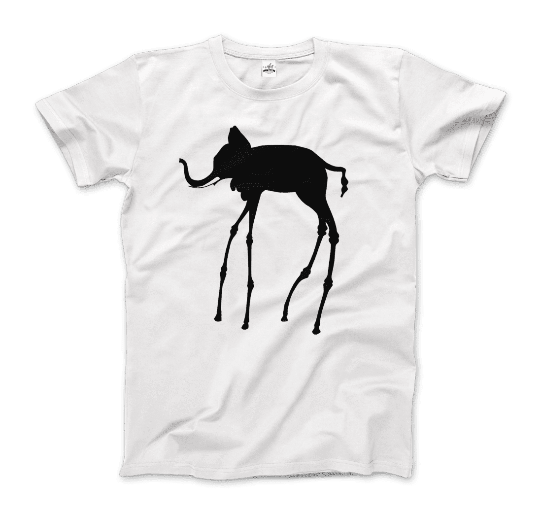 Salvador Dali Elephant Sketch T-Shirt - Surreal Artistic Design Sensual Secret Boutique