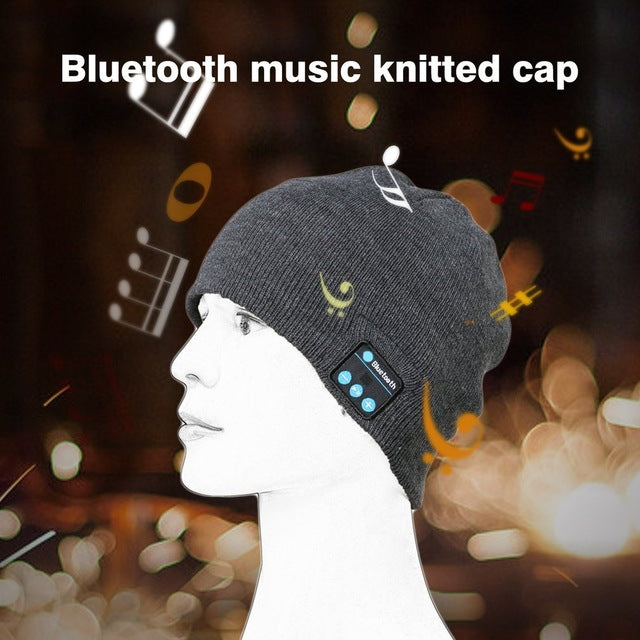 Stay Warm and Jam On with the Musical Beanie Bluetooth Hat - Perfect for Winter! Sensual Secret Boutique