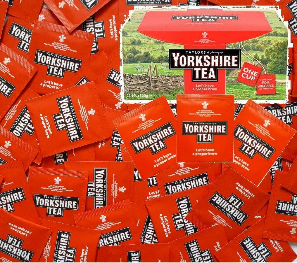 Yorkshire Tea Individually Wrapped One Cup Tea Bags - Fresh and Convenient Sensual Secret Boutique