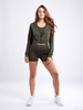 High-Waisted Athletic Shorts with Side Pockets Sensual Secret Boutique