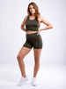 High-Waisted Athletic Shorts with Side Pockets Sensual Secret Boutique