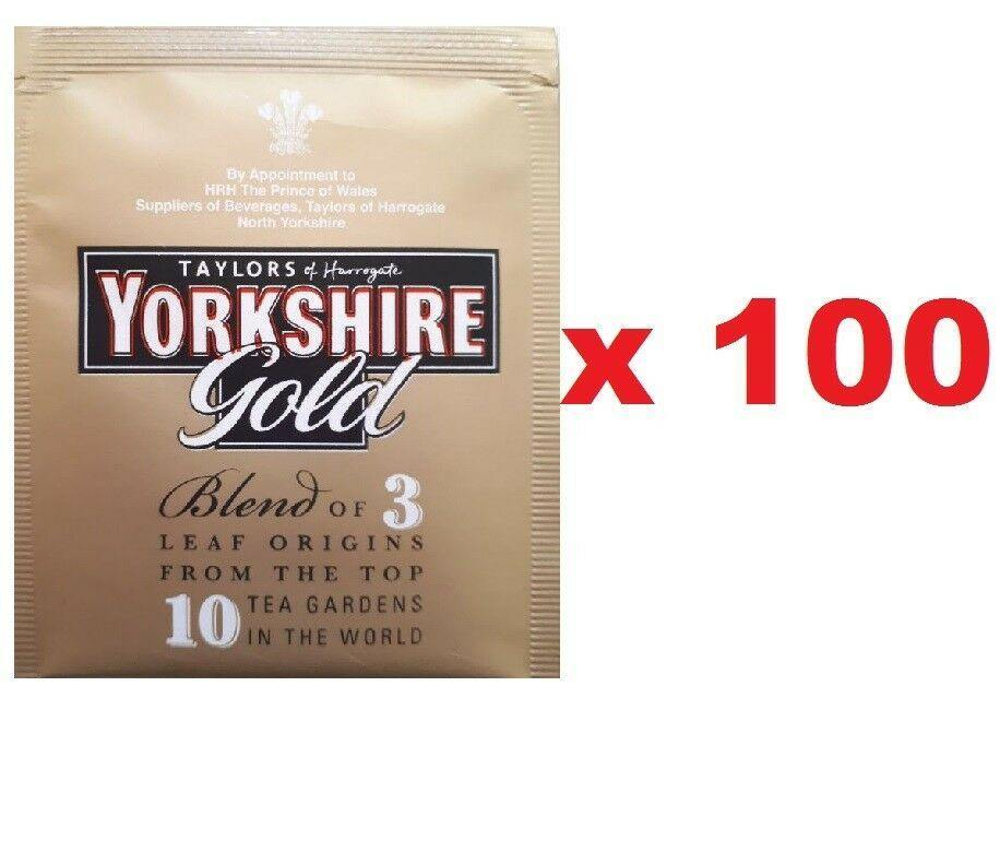 Yorkshire Gold Tea Bags - Individually Wrapped, One Cup, Rainforest Alliance Certified Sensual Secret Boutique