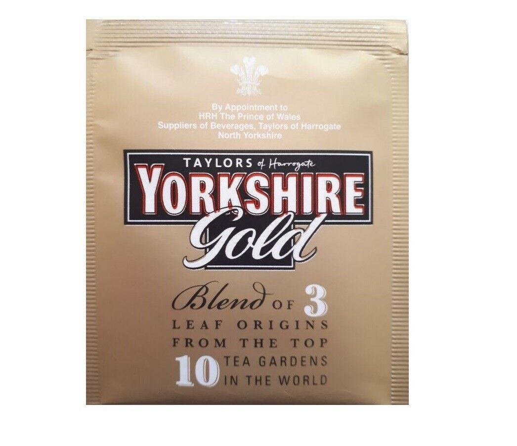 Yorkshire Gold Tea Bags - Individually Wrapped, One Cup, Rainforest Alliance Certified Sensual Secret Boutique