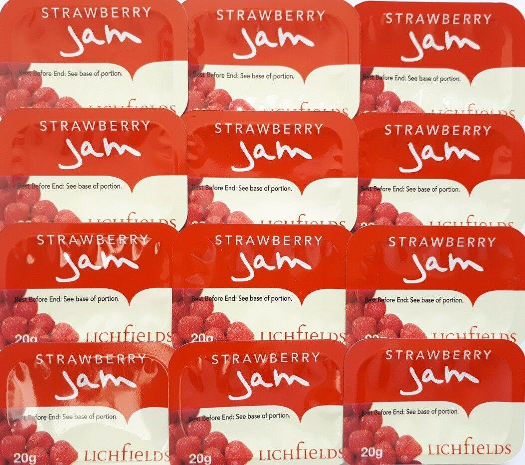 Jam Individual Assorted Single Portions Marmalade - Variety Pack of Delicious Flavors Sensual Secret Boutique