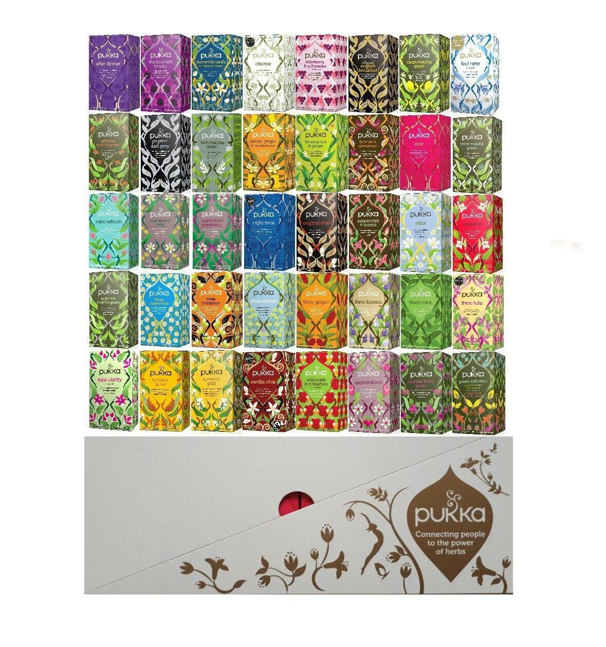 Pukka Organic Herbal Tea Bags, Popular Selection - 100% Organic, Great Tasting Tea for Well-Being Sensual Secret Boutique