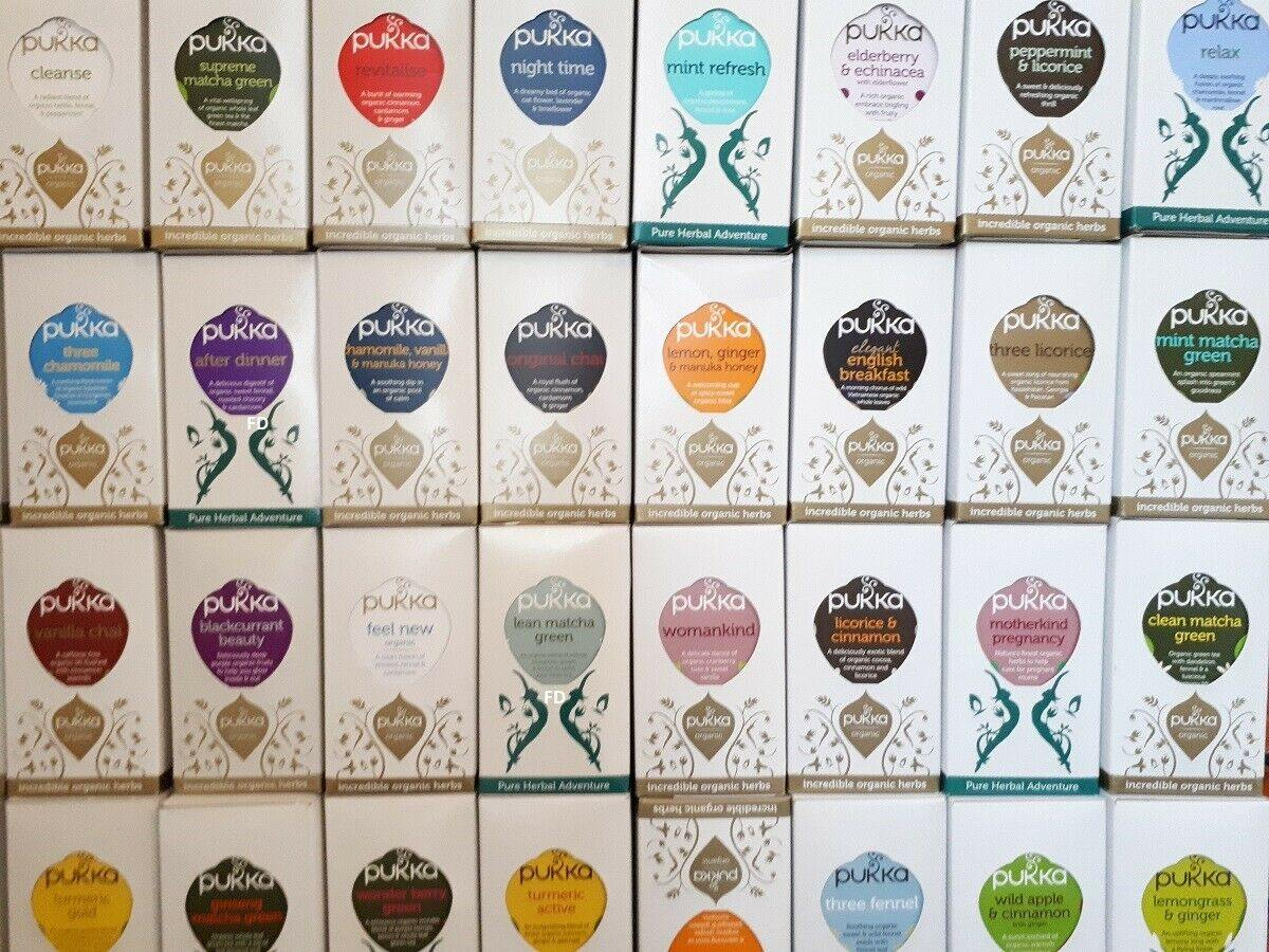 Pukka Organic Herbal Tea Bags, Popular Selection - 100% Organic, Great Tasting Tea for Well-Being Sensual Secret Boutique