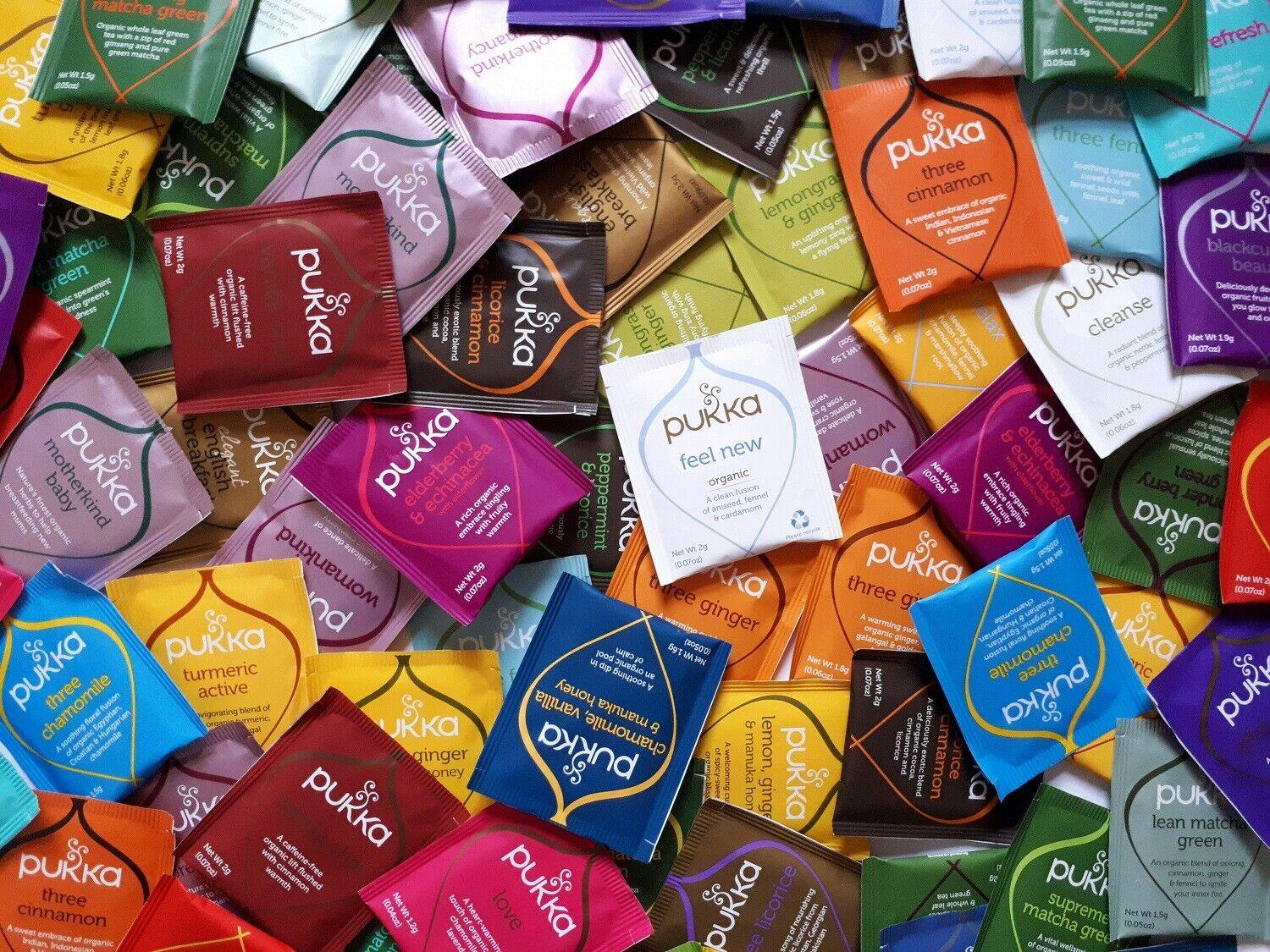 Pukka Organic Herbal Tea Bags, Popular Selection - 100% Organic, Great Tasting Tea for Well-Being Sensual Secret Boutique