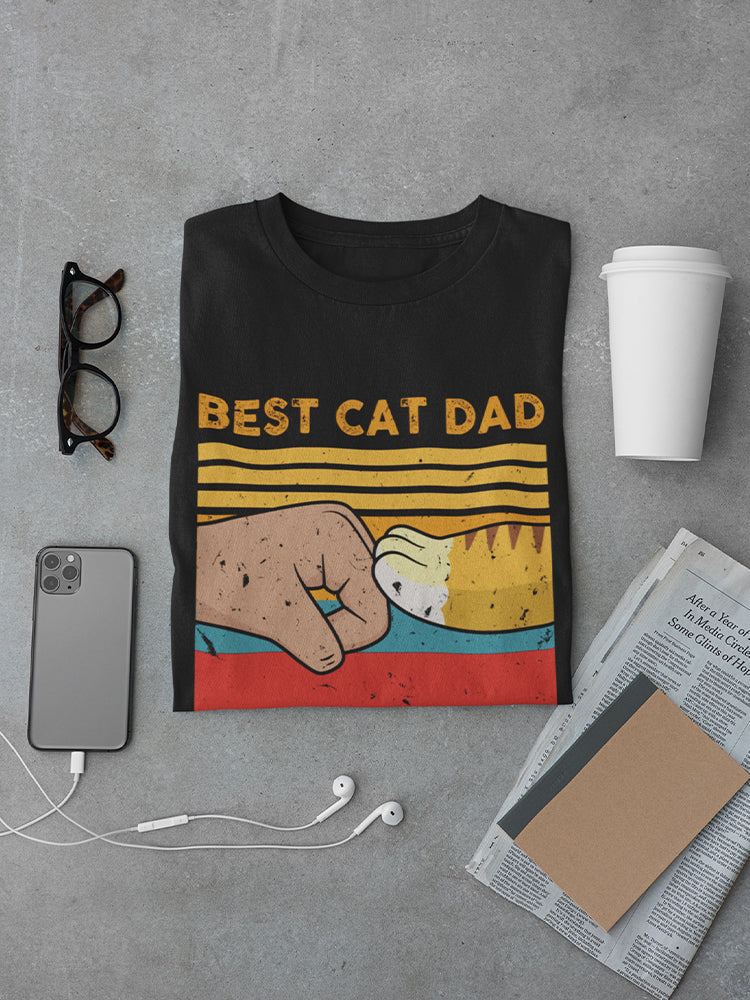 The Best Cat Dad Ever Men's T-shirt - Comfortable and Stylish Sensual Secret Boutique