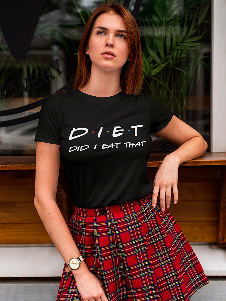 Shop the Diet Women's T-shirt - Stylish and Comfortable | Smartprints Sensual Secret Boutique