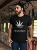 Addicted Men's T-shirt | Funny Design | 100% Cotton | Smartprints Sensual Secret Boutique