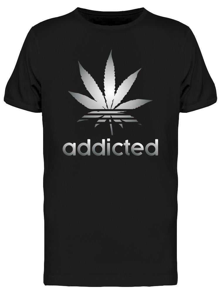 Addicted Men's T-shirt | Funny Design | 100% Cotton | Smartprints Sensual Secret Boutique