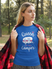 Queen Of The Camper Women's T-shirt - Stylish Camping Apparel Sensual Secret Boutique