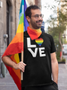 Love LGBT Men's T-shirt - Comfortable and Stylish | Smartprints Sensual Secret Boutique