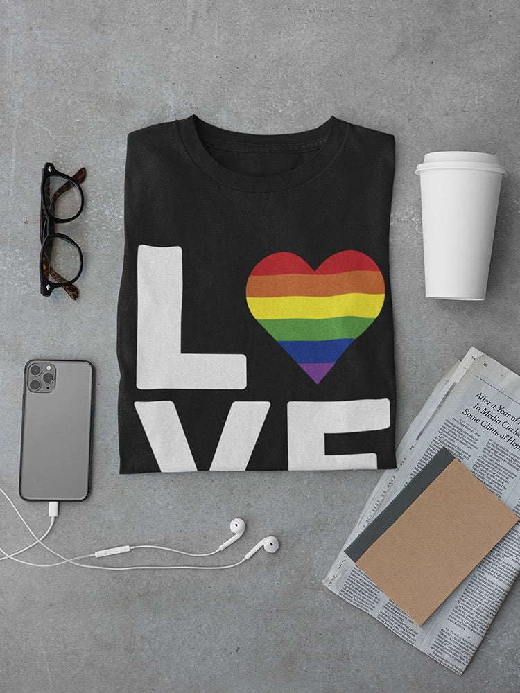 Love LGBT Men's T-shirt - Comfortable and Stylish | Smartprints Sensual Secret Boutique