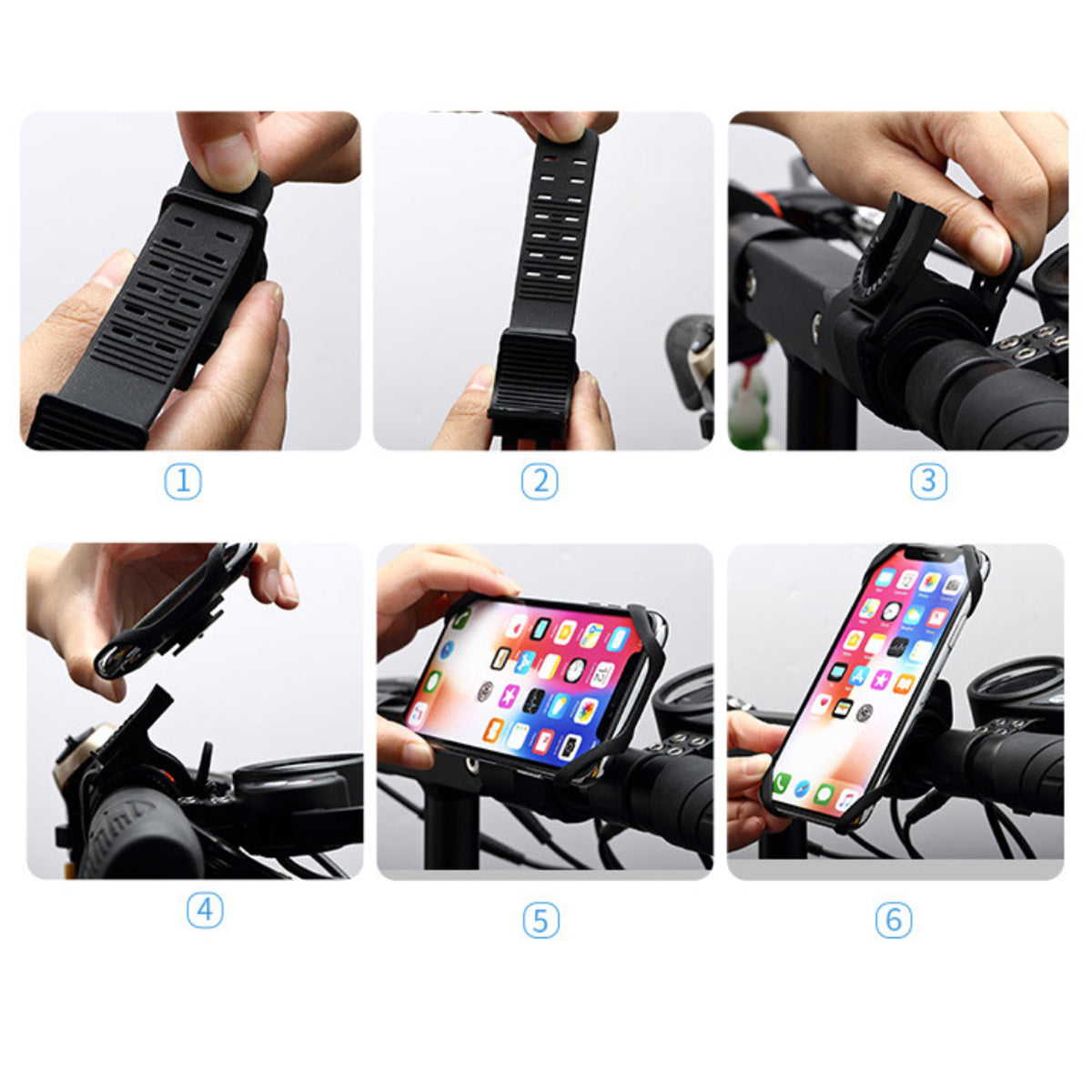 All Rounder 360 Bike Phone Holder - Secure and Convenient Phone Mount for Bikes, Strollers, and More Sensual Secret Boutique