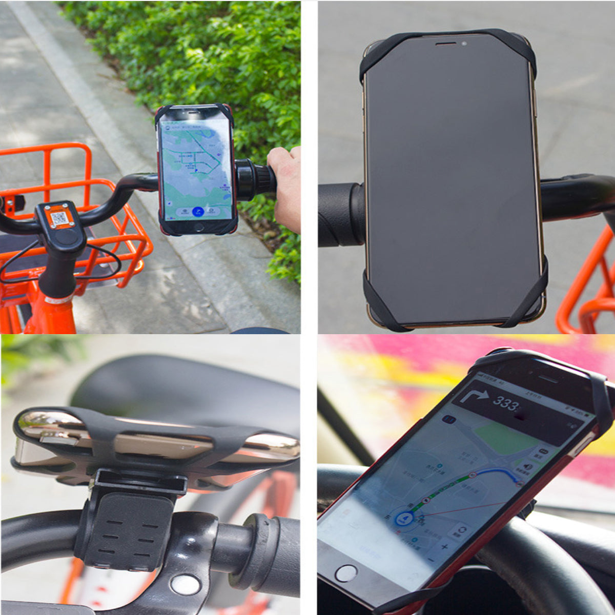 All Rounder 360 Bike Phone Holder - Secure and Convenient Phone Mount for Bikes, Strollers, and More Sensual Secret Boutique