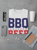 Barbecue, Beer And Freedom Men's T-shirt - Superior Comfort, 100% Cotton Sensual Secret Boutique