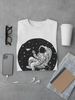 Astronaut In Space T-shirt - Superior Comfort, 100% Cotton - SmartPrintsInk Designs Sensual Secret Boutique