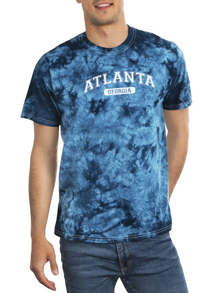 Georgia Atlanta Tie Dye Tee -SmartPrintsInk Designs Sensual Secret Boutique