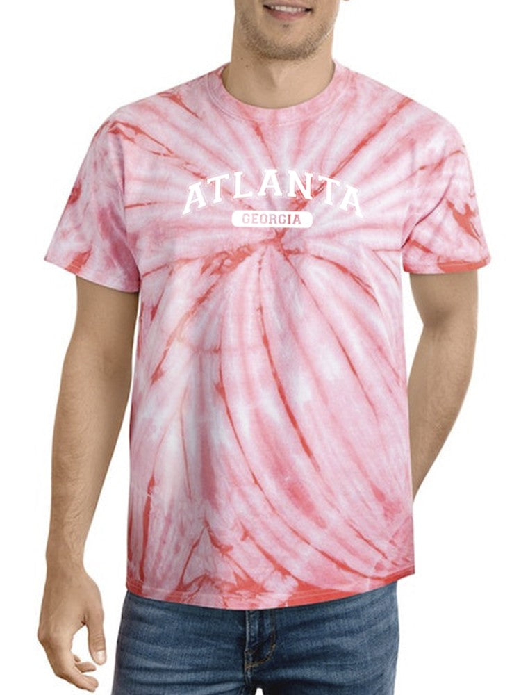 Georgia Atlanta Tie Dye Tee -SmartPrintsInk Designs Sensual Secret Boutique