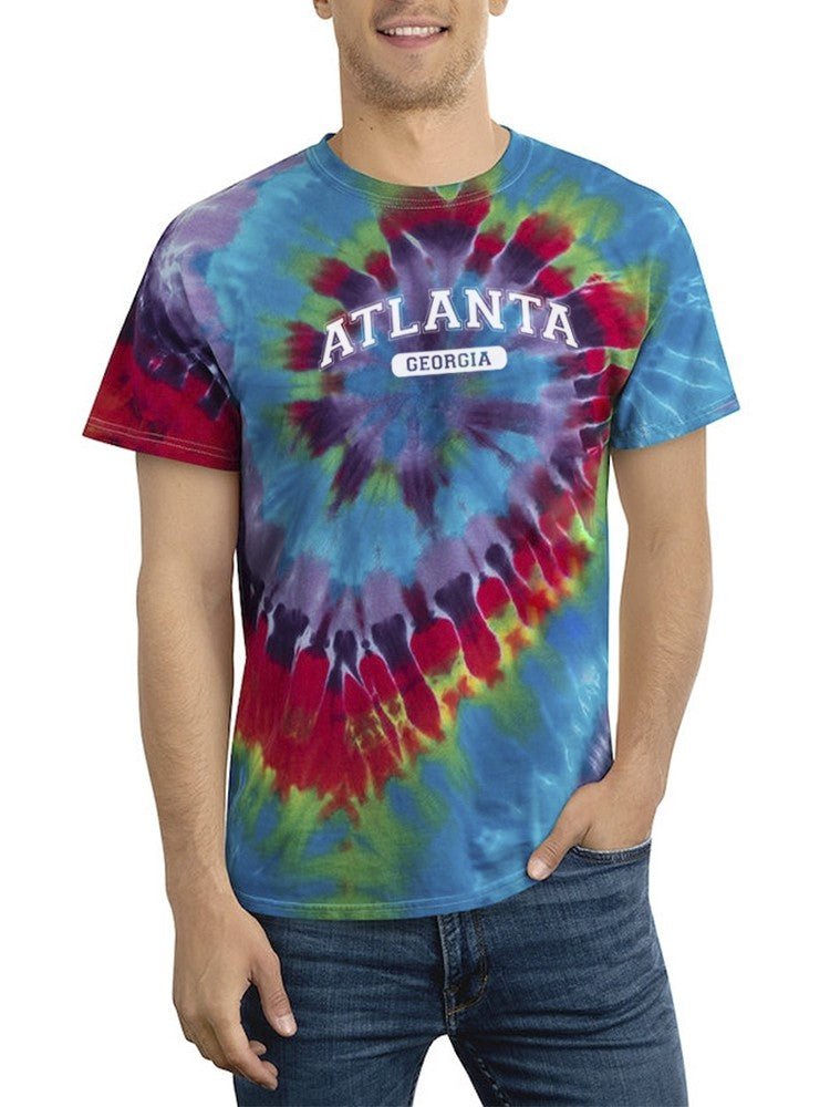 Georgia Atlanta Tie Dye Tee -SmartPrintsInk Designs Sensual Secret Boutique