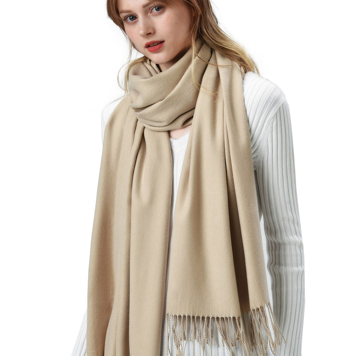 Lavisha Cashmere Blend Wool Scarf - Luxurious and Warm Sensual Secret Boutique