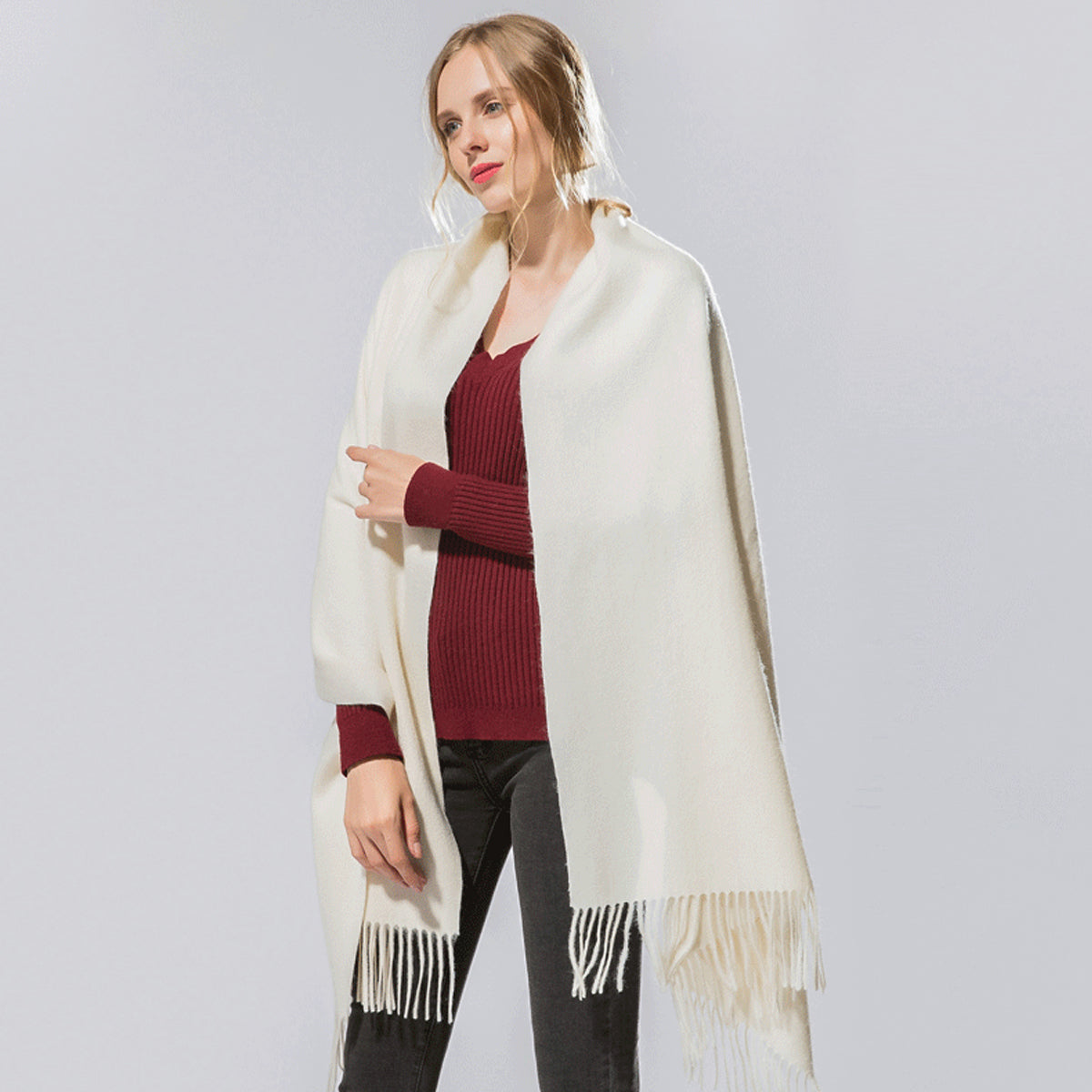 Lavisha Cashmere Blend Wool Scarf - Luxurious and Warm Sensual Secret Boutique