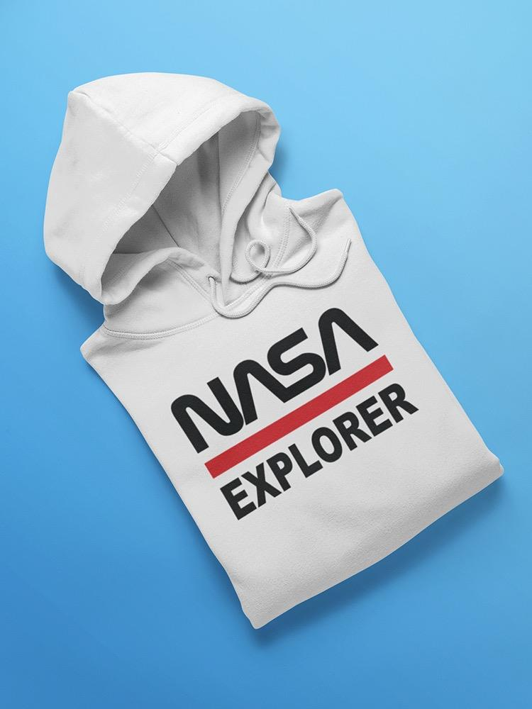 Nasa Explorer Banner Hoodie or Sweatshirt - NASA Designs | Space Exploration Clothing Sensual Secret Boutique