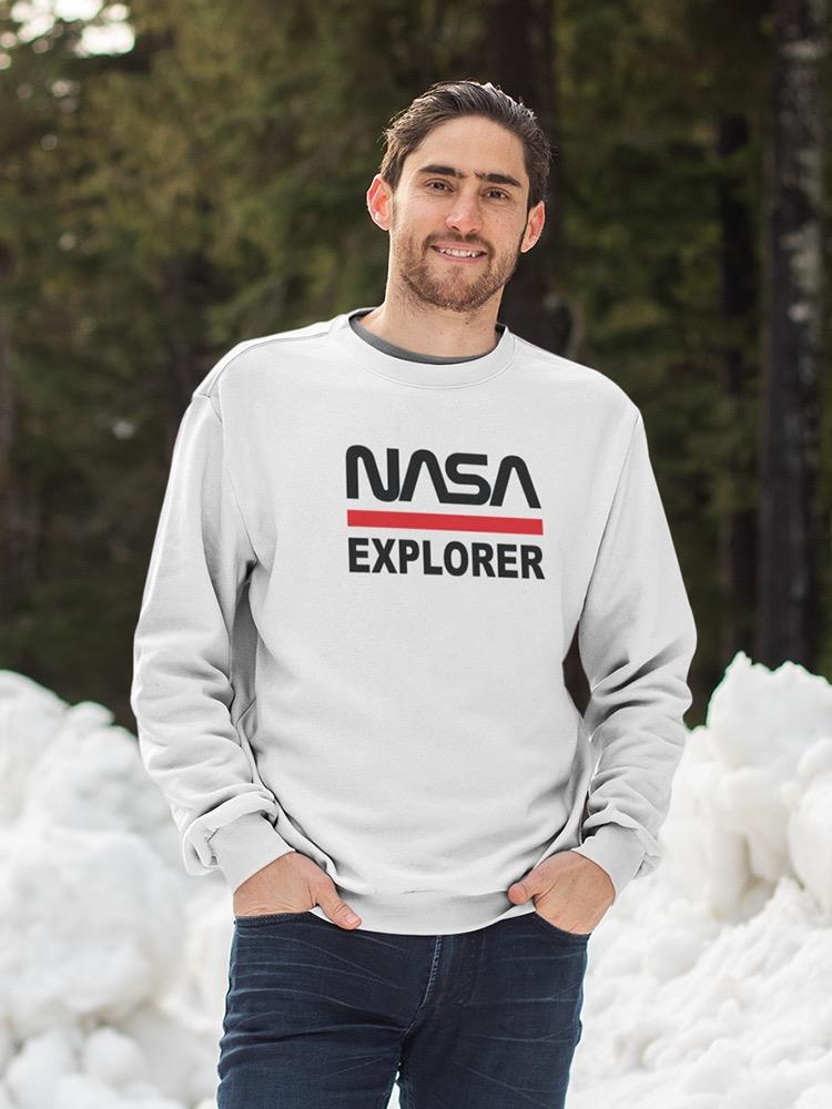 Nasa Explorer Banner Hoodie or Sweatshirt - NASA Designs | Space Exploration Clothing Sensual Secret Boutique