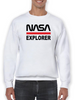 Nasa Explorer Banner Hoodie or Sweatshirt - NASA Designs | Space Exploration Clothing Sensual Secret Boutique